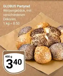 Globus Globus partyrad Angebot