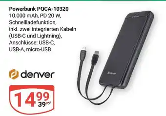 Globus Denver powerbank pqca-10320 Angebot
