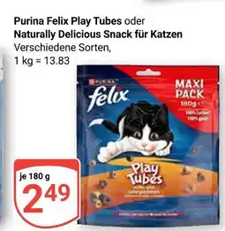 Globus Purina felix play tubes Angebot