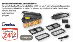 Globus Genius zerkleinerer nicer dicer jubiläumsedition Angebot