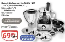 Globus Proficook kompaktküchenmaschine pc-km 1063 Angebot