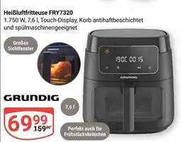 Globus Grundig heißluftfritteuse fry7320 Angebot