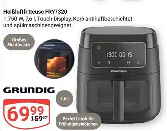Globus Grundig heißluftfritteuse fry7320 Angebot