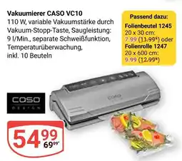Globus Caso vakuumierer vc10 Angebot