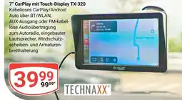 Globus Technaxx 7 carplay mit touch-display tx-320 Angebot