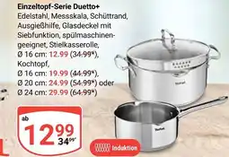 Globus Tefal einzeltopf-serie duetto+ stielkasserolle Angebot