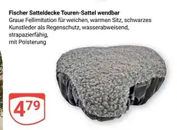 Globus Fischer satteldecke touren-sattel wendbar Angebot