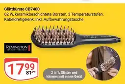 Globus Remington glättbürste cb7400 Angebot