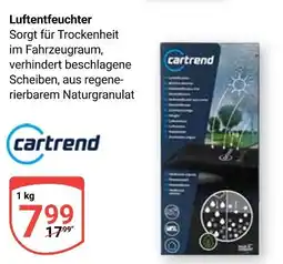 Globus Cartrend luftentfeuchter Angebot