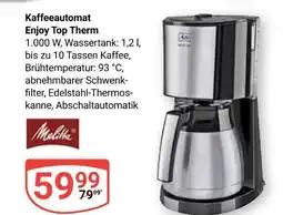 Globus Melitta kaffeeautomat enjoy top therm Angebot
