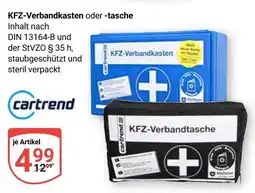 Globus Cartrend kfz-verbandkasten Angebot