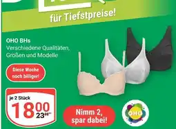 Globus Oho bhs Angebot