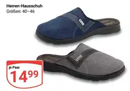 Globus Herren-hausschuh Angebot