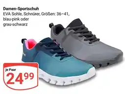 Globus Damen-sportschuh blau-pink Angebot