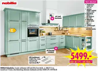 Möbel Boss Nobilia einbauküche cascada Angebot