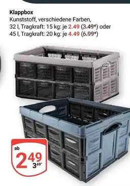 Globus Klappbox Angebot