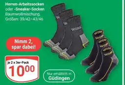 Globus Herren-arbeitssocken Angebot