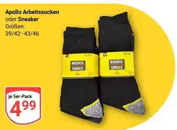Globus Apollo arbeitssocken Angebot