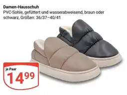 Globus Damen-hausschuh braun Angebot