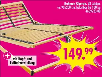 Möbel Boss Rahmen oberon Angebot
