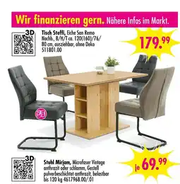 Möbel Boss Tisch steffi oder stuhl mirjam Angebot