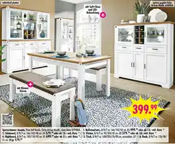Möbel Boss Speisezimmer jasmin Angebot