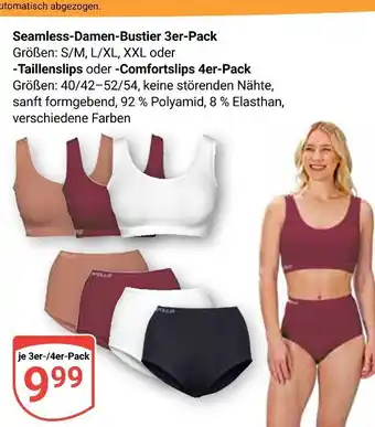 Globus Seamless-damen-bustier 3er-pack Angebot
