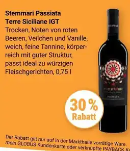 Globus Stemmari passiata terre siciliane igt Angebot