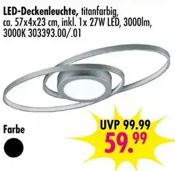 Möbel Boss Led led-deckenleuchte Angebot