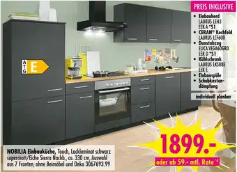 Möbel Boss Nobilia einbauküche touch Angebot