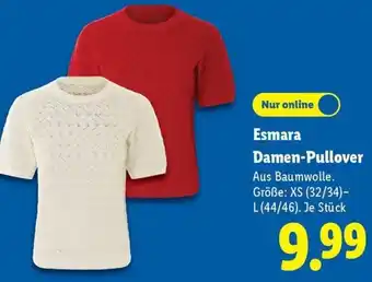 Lidl Esmara Damen-Pullover Angebot