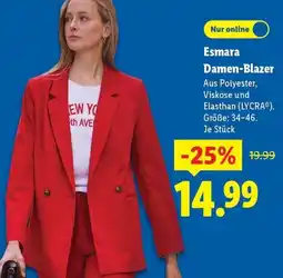Lidl Esmara Damen-Blazer Angebot