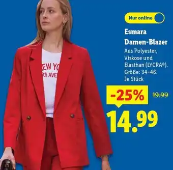 Lidl Esmara Damen-Blazer Angebot