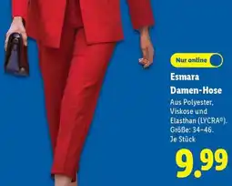 Lidl Esmara Damen-Hose Angebot