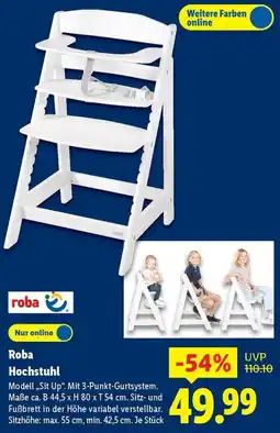 Lidl Roba Hochstuhl Angebot