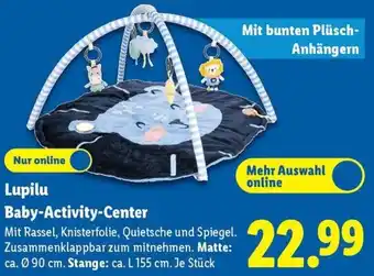 Lidl Lupilu Baby-Activity-Center Angebot