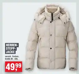 Handelshof HERREN- STEPP- JACKE Angebot