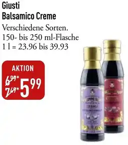 Galeria Markthalle Giusti Balsamico Creme Angebot