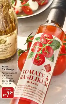 Galeria Markthalle Murani Fruchtessige Angebot