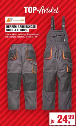 Handelshof terratrendJOB HERREN-ARBEITSHOSE ODER-LATZHOSE Angebot