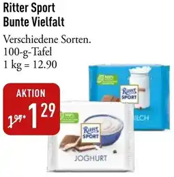 Galeria Markthalle Ritter Sport Bunte Vielfalt Angebot