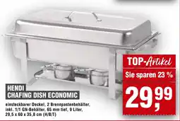 Handelshof HENDI CHAFING DISH ECONOMIC Angebot