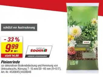 toom Baumarkt toom Pinienrinde Angebot