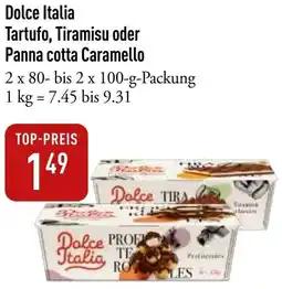 Galeria Markthalle Dolce Italia Tartufo, Tiramisu oder Panna cotta Caramello Angebot