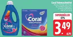 Edeka Coral Feinwaschmittel Angebot