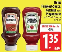 Edeka Heinz Feinkost-Sauce, Ketchup oder Mayonnaise Angebot