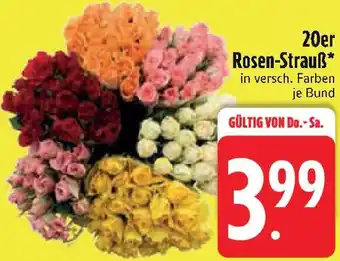 Edeka 20er Rosen-Strauß Angebot