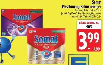 Edeka Somat Maschinengeschirrreiniger Angebot