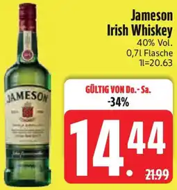 Edeka Jameson Irish Whiskey Angebot