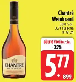 Edeka Chantré Weinbrand Angebot